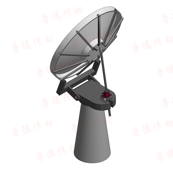 絲杆升（shēng）降機翻轉耳軸支座機構